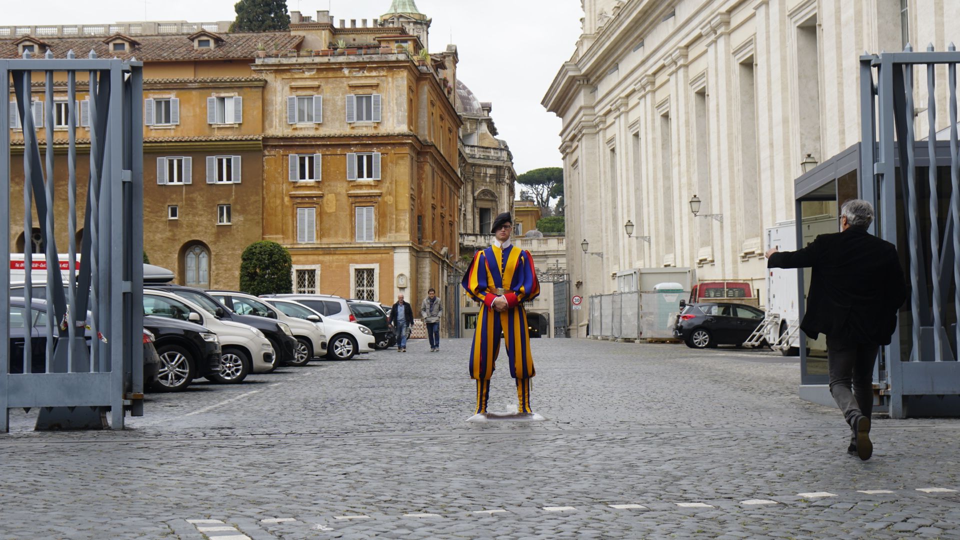 Guard at the gate